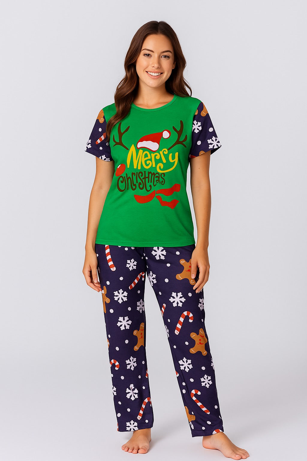 PIJAMA NAVIDEÑA REF 001