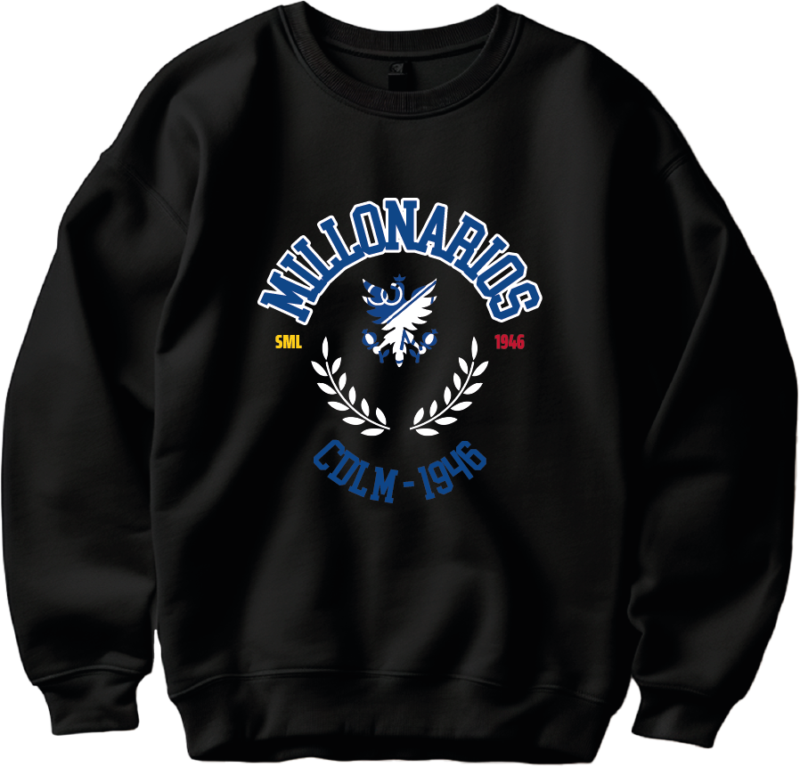 Hoddie Cuello Redondo Millonarios 001